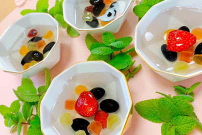 黒豆のおこわ カラフルトッピング